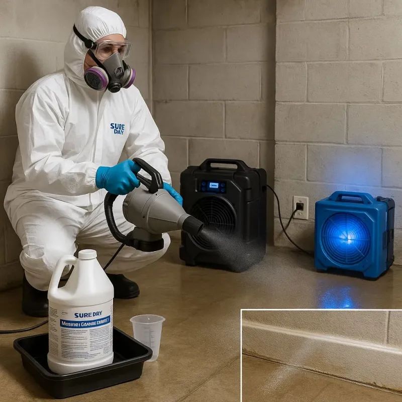 Sanitization and Odor Removal process in Parkville, MO