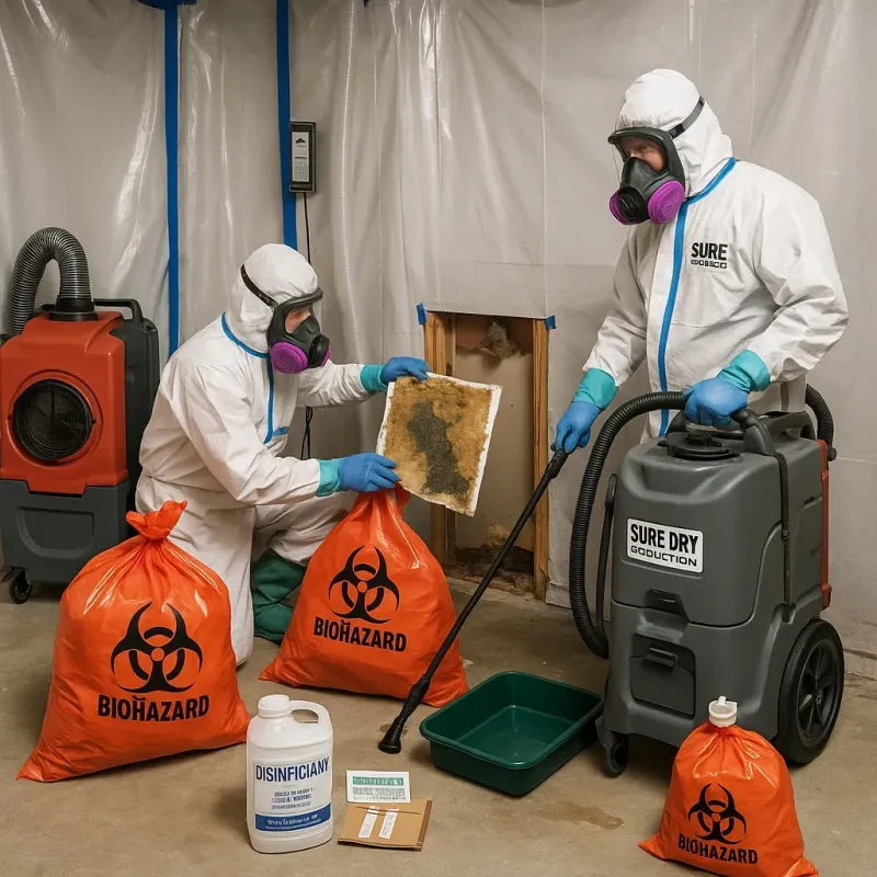 Contaminated Water Handling Protocols process in Parkville, MO