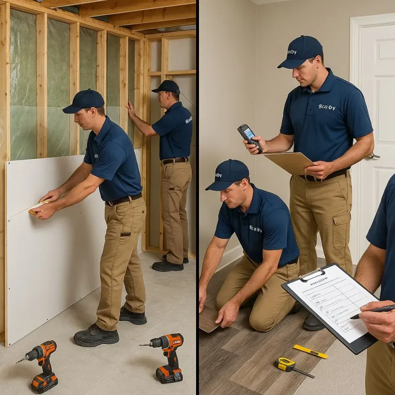 Repairs and Reconstruction process in Parkville, MO