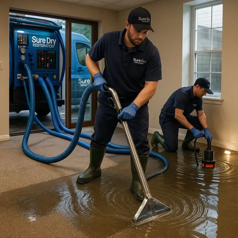 Water Extraction and Removal process in Parkville, MO